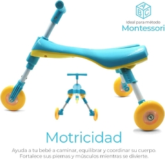 Triciclo Pata Pata Andador 3 Ruedas - Dominó Online