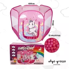 Pelotero UNICORNIO con 75 pelotas