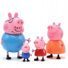 Familia Peppa Pig x 4 con Accesorios - comprar online