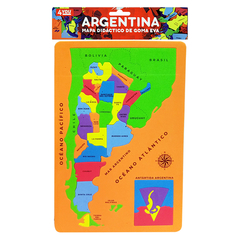 Puzzle Goma Eva Mapa Argentina 22.5x33.5 4 YOU en internet