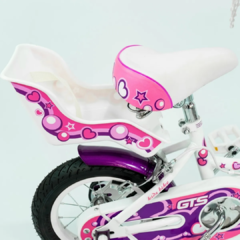 Bicicleta Infantil Rodado 16 Blanco y Rosa - Dominó Online