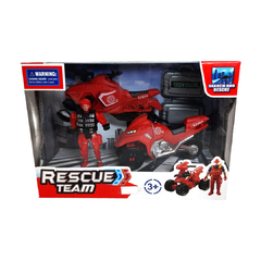 Set de Rescate Bombero RESCUE TEAM