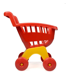 Chango de Compras Plástico Rojo - comprar online