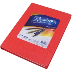 Cuaderno Tapa Dura RIVADAVIA x 98 Hj Cuad Forrado Rojo