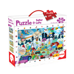 Puzzle + Super Lupa 36 Piezas - comprar online