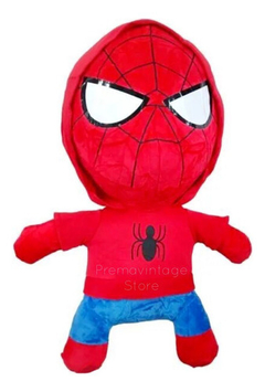 Muñeco de Peluche Cabezon HOMBRE ARAÑA con sopapita