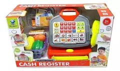 Registradora con calculadora CASH REGISTER en caja