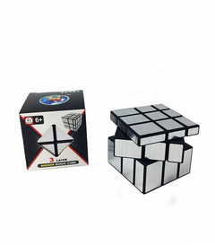 Cubo Magico Plateado 3d Original Faydi - comprar online