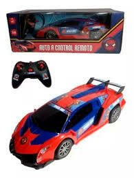 Auto SPIDERMAN Radio Control Doble Comando