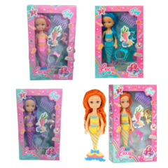 Muñeca TINY Sirena LUCY POP c/ Accesorios