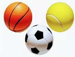 Pelota Antiestres Basket/Futbol/Tenis