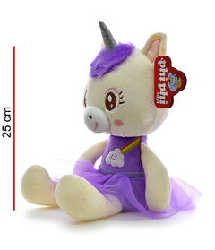 Unicornio de Peluche 25 cm - comprar online