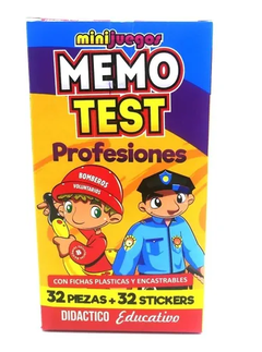 Memotest 32 piezas y 32 stickers - comprar online