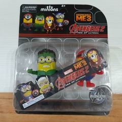 Muñeco MINION AVENGER x 2 en blister - comprar online