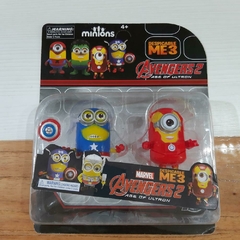 Muñeco MINION AVENGER x 2 en blister