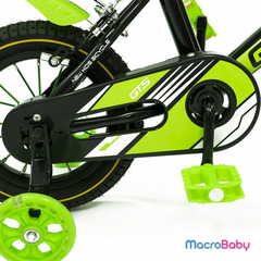 Bicicleta Infantil Rodado 12 Verde - Dominó Online