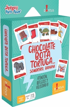 Juegos para Llevar- Chocolate, Bota,Tortuga...