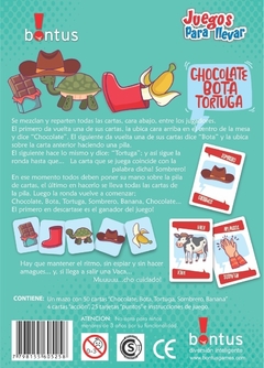 Juegos para Llevar- Chocolate, Bota,Tortuga... - comprar online