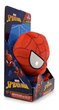 Spiderman con luz peluche - comprar online