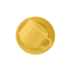 Taza Te C/Plato 200 cc Amarillo /Biona Donna