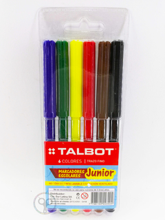Marcadores Junior x 6 TALBOT