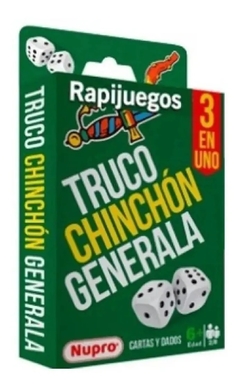 3 en 1 - Truco - chinchón - Generala