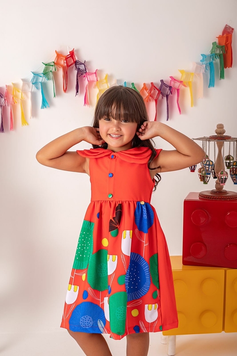 Vestido Infantil Branco Coração L'amour, Vestido Infantil De Tricoline  Molde