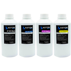 Kit 4 Tinta Aston Universal 1lt Cada CMYK