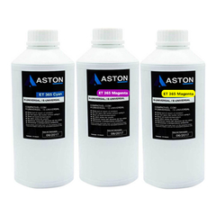 Kit 3 Tinta Aston Universal 1lt Cada CMY - loja online