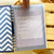 Caderneta de Saúde Minimalista Azul Marinho 2 - comprar online