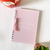 Kit Livro e Caderneta Minimalista Rosa - loja online