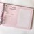 Kit Livro e Caderneta Minimalista Rosa na internet