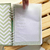 Kit Livro e Caderneta Minimalista Linho Verde na internet