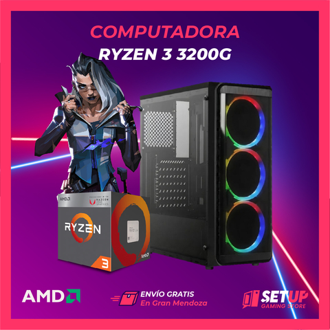 PC Escritorio Ryzen 3 3200g