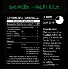 Energy Gel KIRO sabor sandia/frutilla. - comprar online