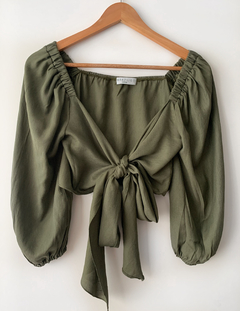 Blusa Bethânia - Verde Oliva