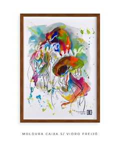 Água Viva - João 7:38 - Quadro Decorativo - comprar online