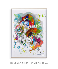 Água Viva - João 7:38 - Quadro Decorativo - comprar online