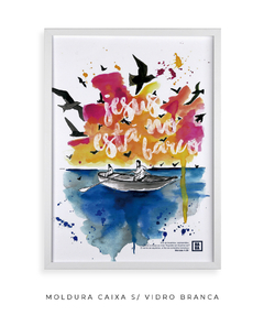 Barco - Marcos 4:39 - Quadro Decorativo - Haba Poster