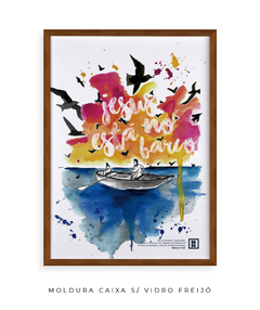 Barco - Marcos 4:39 - Quadro Decorativo - comprar online