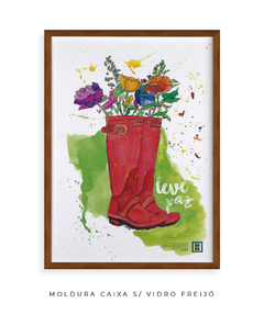 Leve Paz - Isaías 52:7 - Quadro Decorativo - comprar online