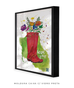 Leve Paz - Isaías 52:7 - Quadro Decorativo - loja online