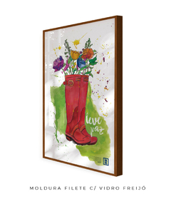 Leve Paz - Isaías 52:7 - Quadro Decorativo - loja online