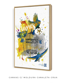 Livres - João 8:36 - Quadro Decorativo - loja online