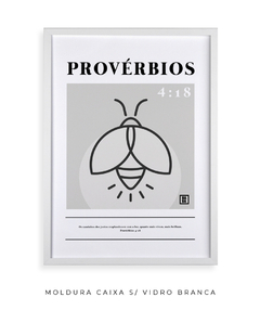 Provérbios 4:18 - Vagalume - Haba Poster