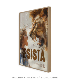 Resista - 1 Pedro 5:8 - Haba Poster