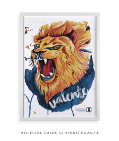 Valente - Provérbios 28:1 - Haba Poster