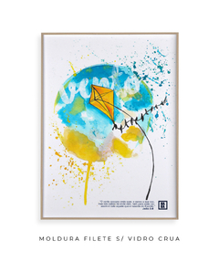 Vento - João 3:8 - Quadro Decorativo - comprar online