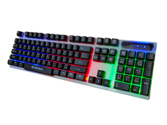 TECLADO RETROILUMINADO GAMER JERTECH METEOR K358 - comprar online