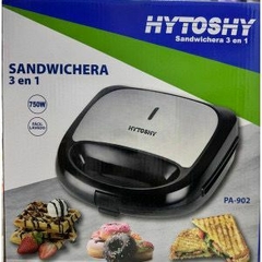 Sandwichera 3 en 1 Hytoshy PA-902